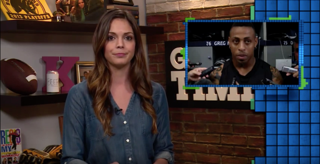 Photo screenshot from Katie Nolan's YouTube channel